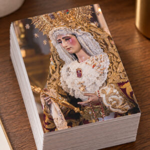 Estampas cofrades personalizadas a doble cara – 6×9 cm