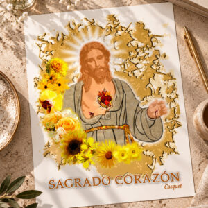 Lámina Sagrado Corazón de Nervión (Sevilla) – Arte Digital 30x45 cm
